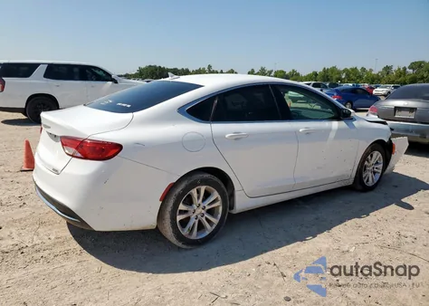 2016 Chrysler 200 Limited z USA, uszkodzony, nr VIN 1C3CCCAB3GN169937